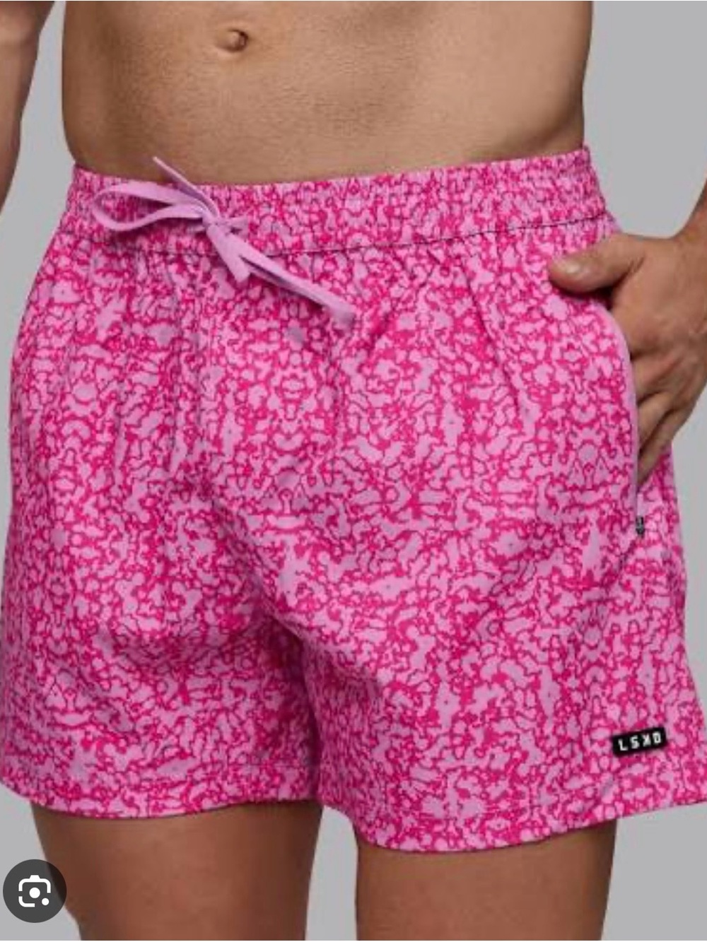 LSKD MEN’S 5’ REP PERFORMANCE SHORT 🩳 SIZE: MEDUIM (SOLD OUT COLOR WAY)